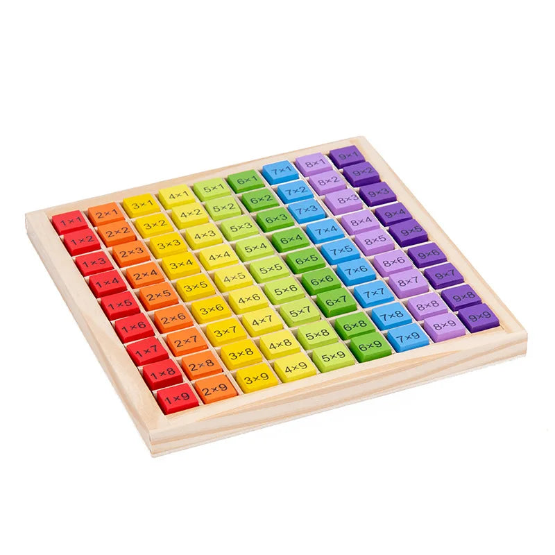 Montessori Wooden Multiplication Table – Math Toy