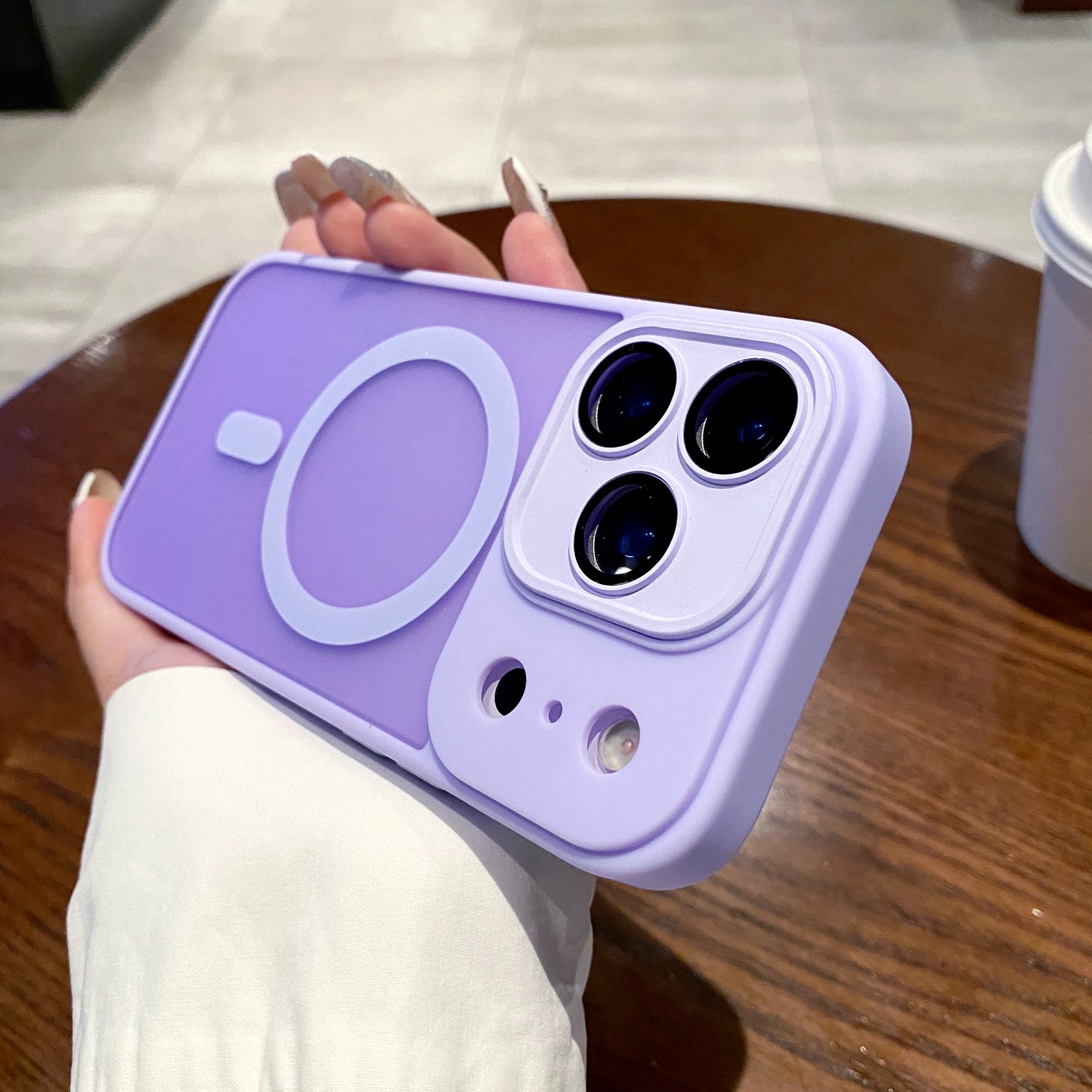 Luxury Matte Magnetic Wireless Charge Case For iPhone 17 Pro Max 17 Air 17 Pro 17 Lens Glass Film Clear Hard Bumper Back Cover