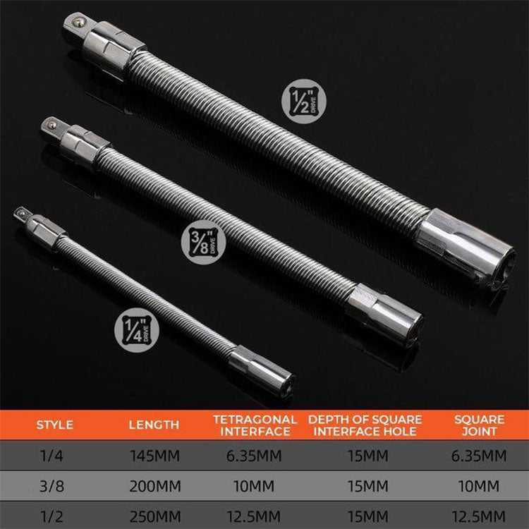 Electric Wrench Extension Rod – Flexible Shaft Sleeve