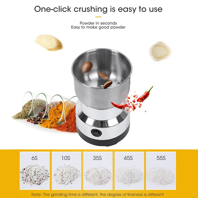 Electric Coffee Grinder Grinding Machine Salt And Pepper Grinder