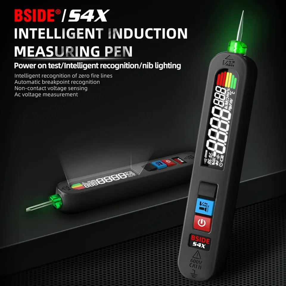 BSIDE S4/S4X Smart Test Pen – Non-Contact Voltage Detector
