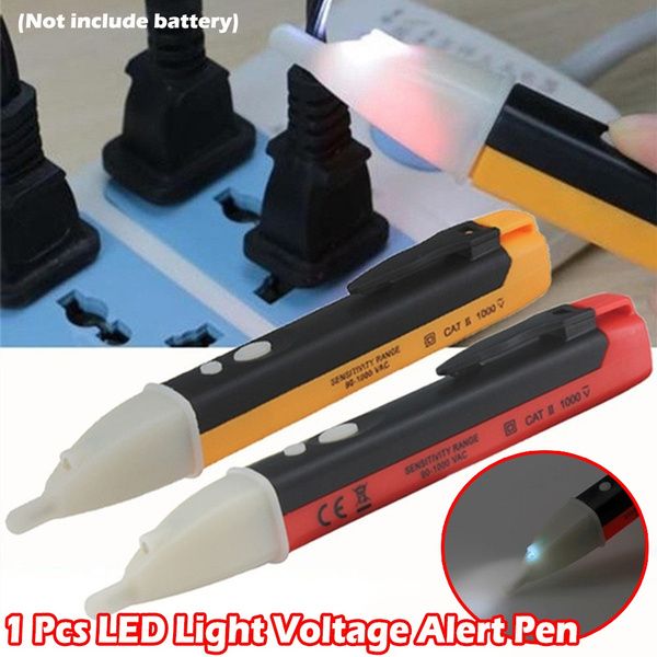 Non-Contact Voltage Tester Pen – Double Button LED