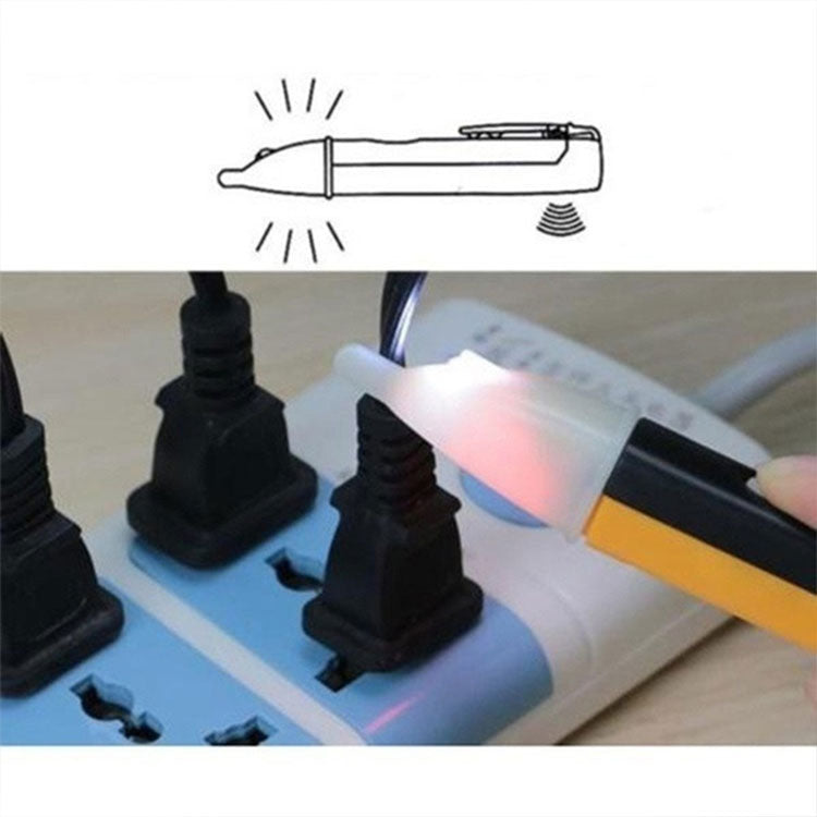 Non-Contact Voltage Tester Pen – Double Button LED