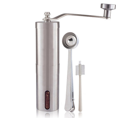 Portable Stainless Steel Hand Grinder Coffee Bean Grinder