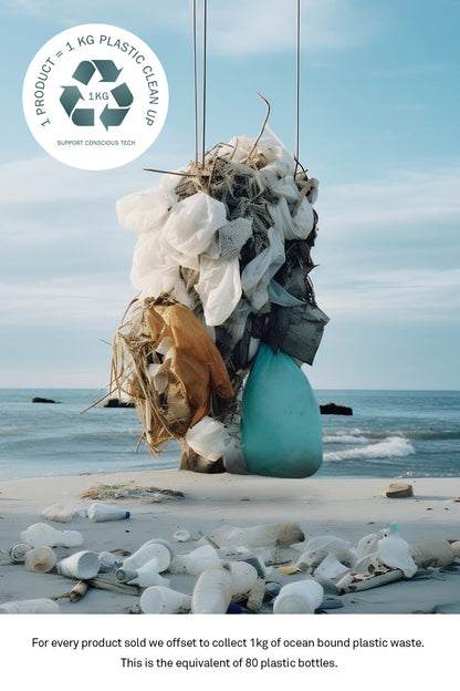 Pale Pine Type C cable · 1.2 meter · Made of recycled plastics