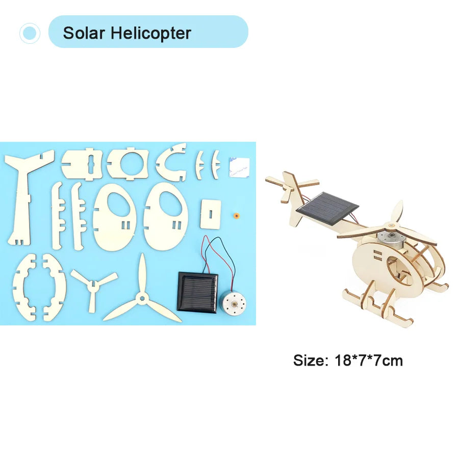 Educational Wooden Puzzle Toys – STEM Experiment Kits