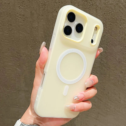 Luxury Candy Magsafe Wireless Charge Matte Phone Case For iPhone 17 Pro Max 17 Pro 17 Air 17 Magnetic Protect Bumper Cases Cover