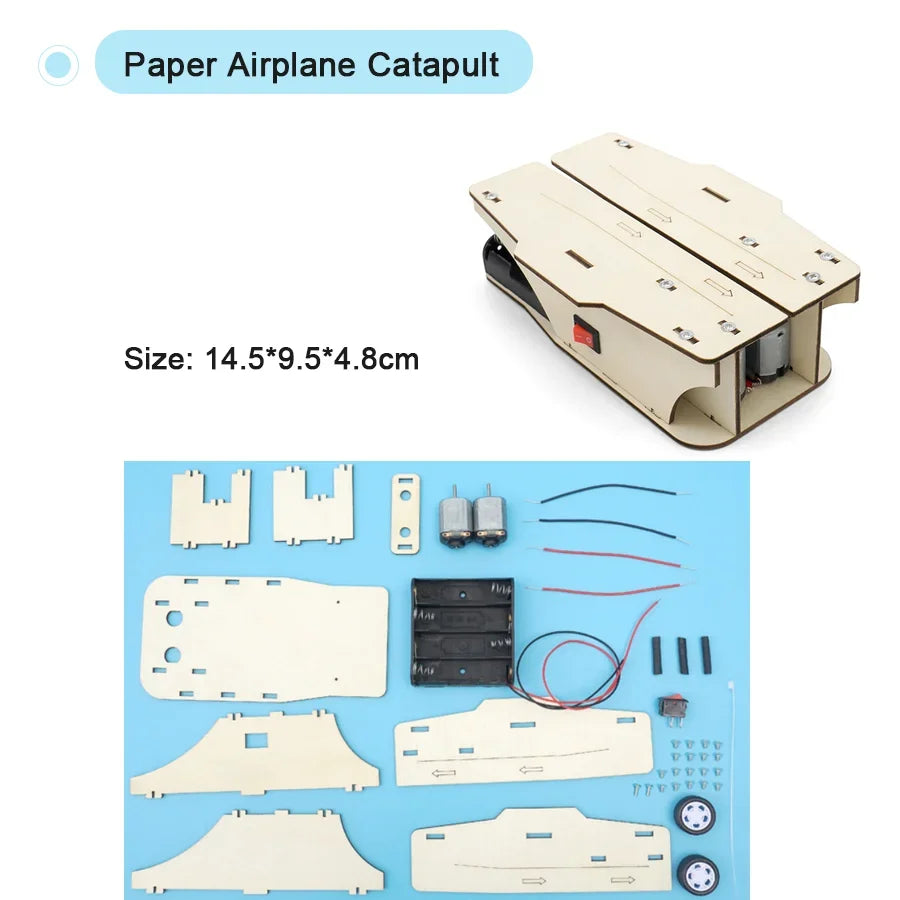 Educational Wooden Puzzle Toys – STEM Experiment Kits
