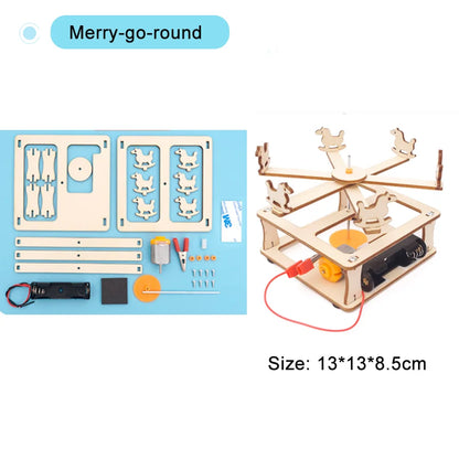 Educational Wooden Puzzle Toys – STEM Experiment Kits