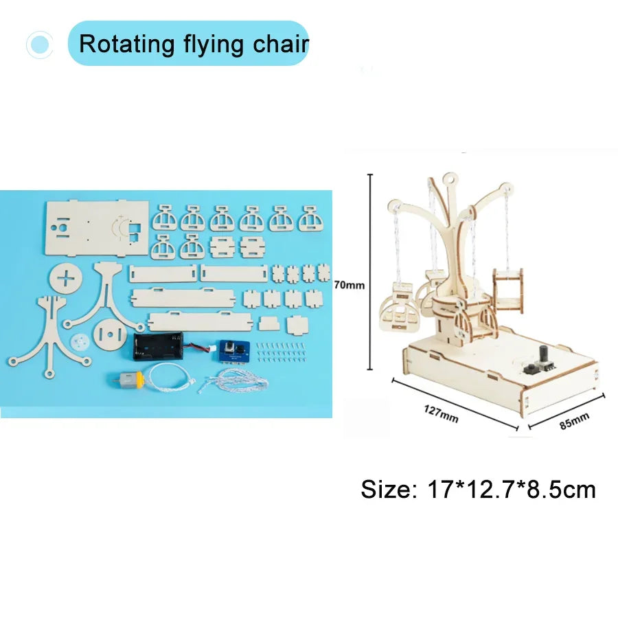Educational Wooden Puzzle Toys – STEM Experiment Kits