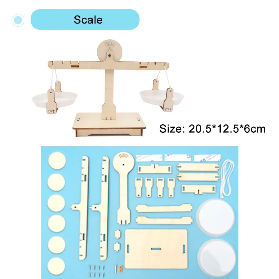Educational Wooden Puzzle Toys – STEM Experiment Kits