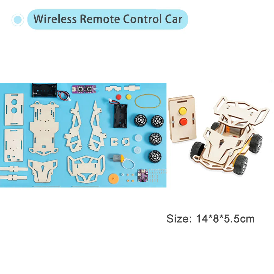 Educational Wooden Puzzle Toys – STEM Experiment Kits