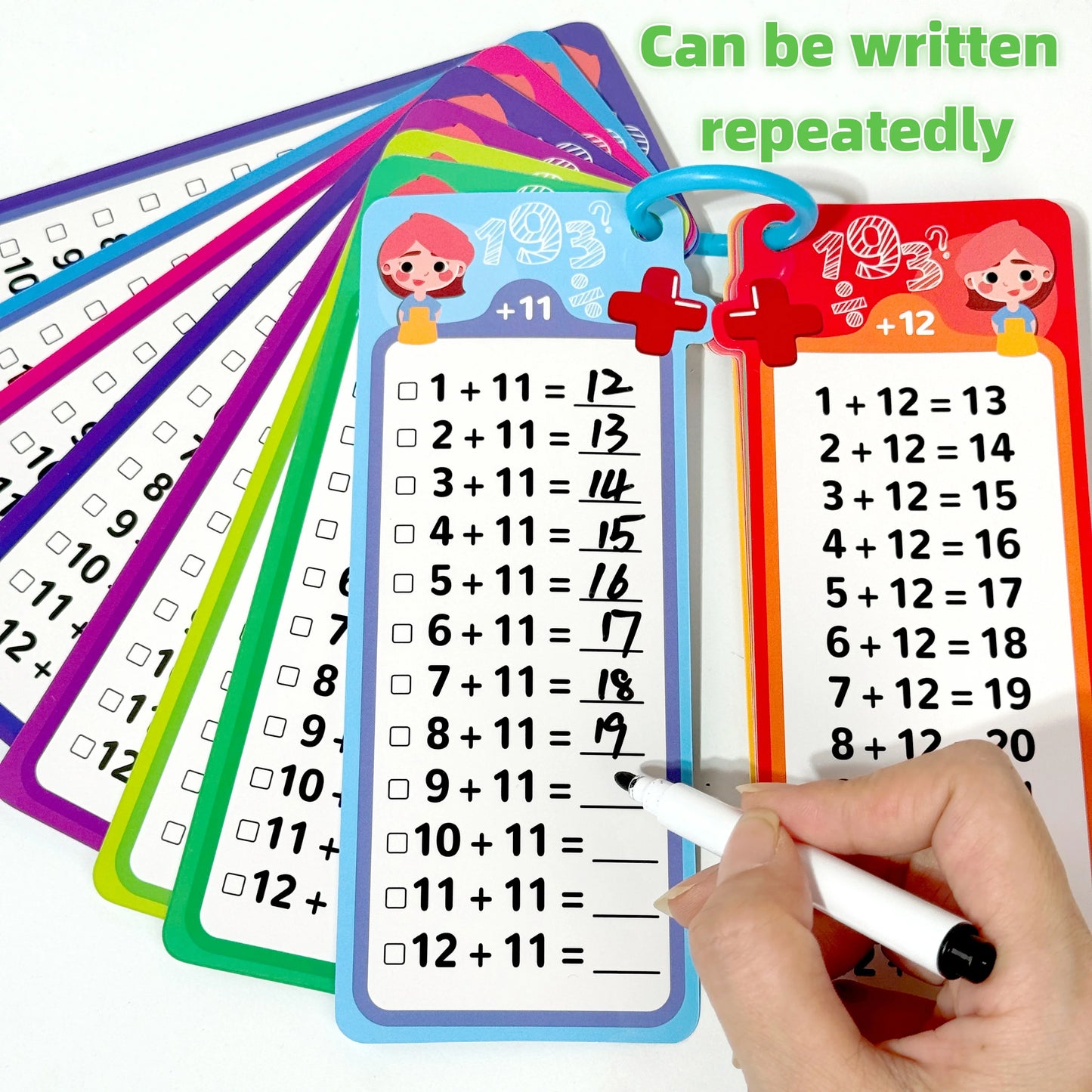 Digital Math Flash Cards – Addition, Subtraction, Multiplication & Division