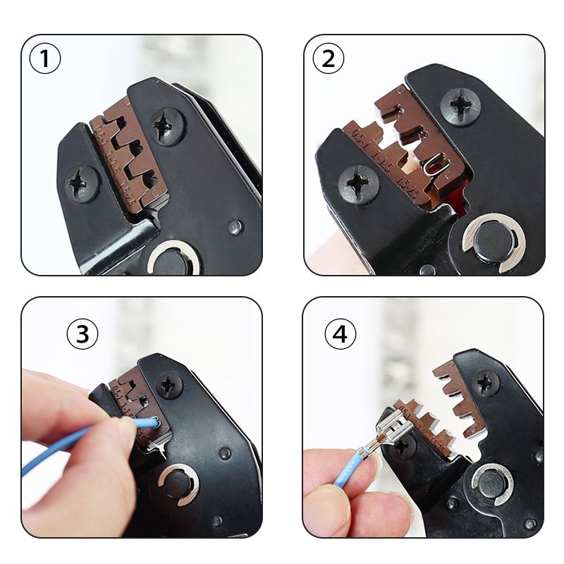 Wire Crimp Tool with 800PCS Terminals – Easy Connection