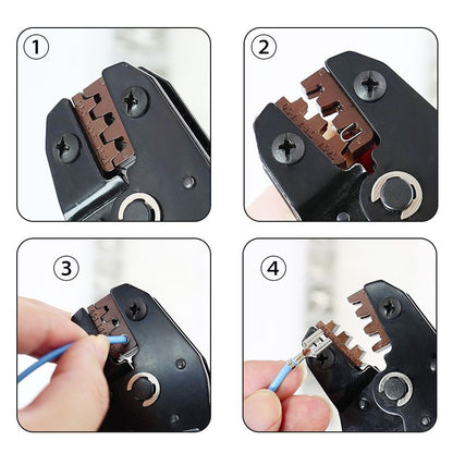 Wire Crimp Tool with 800PCS Terminals – Easy Connection
