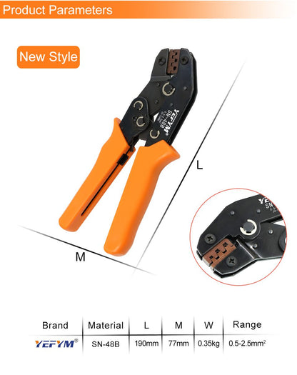 Wire Crimp Tool with 800PCS Terminals – Easy Connection